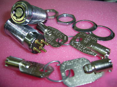 New lot of 10 ace ii tubular locks w/ 2 keys new 