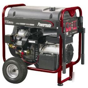 New powermate 22 hp-12,500 watt portable generator 