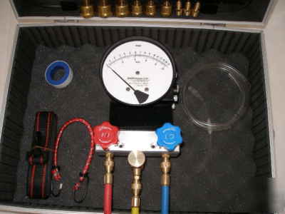 New tk-15 backflow test kit , , w/alum case & cal cert