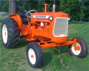 Nice D17 allis chalmers tractor ac d-17