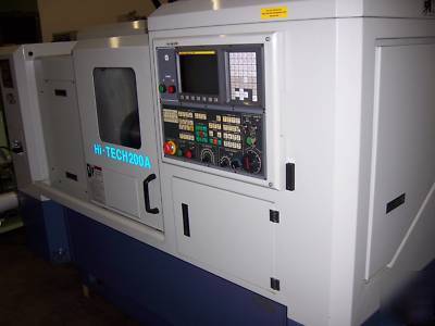 Nice hwacheon 2005 hi-tech 200 cnc turning center