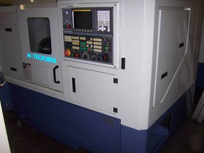 Nice hwacheon 2005 hi-tech 200 cnc turning center