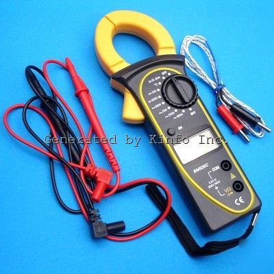 Professional digital clamp multi meter r dcv acv aca