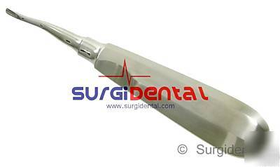 Root elevator # 77R serrated bayonet dental instruments