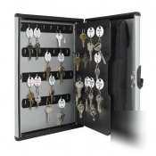 Silver - mmf echelon single tag key cabinet - steel