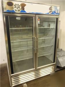 True 2 door freezer glass doors remote 2004 gdm-49F-rc