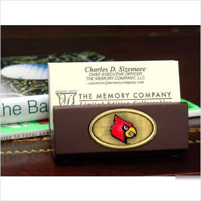 University of louisville business card holder