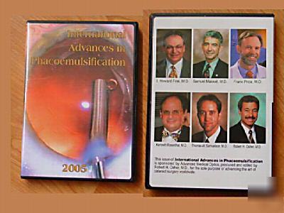 Phaco surgery international video. whitestarâ„¢ dvd