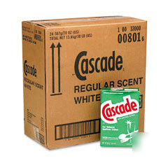 Procter gamble cascade automatic dishwasher powder