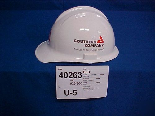 Bullard 3000 white hard hat