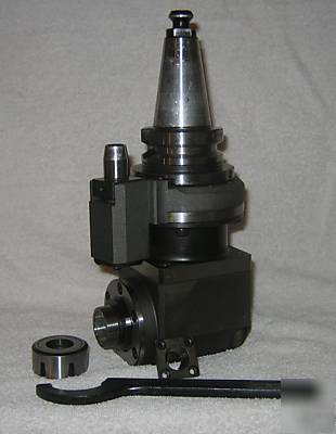 Cnc lyndex\nikken 90 degree milling head BT40 taper 