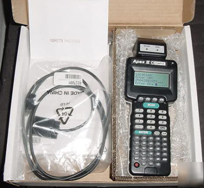 Compsee apex ii barcode scanner program generator cd