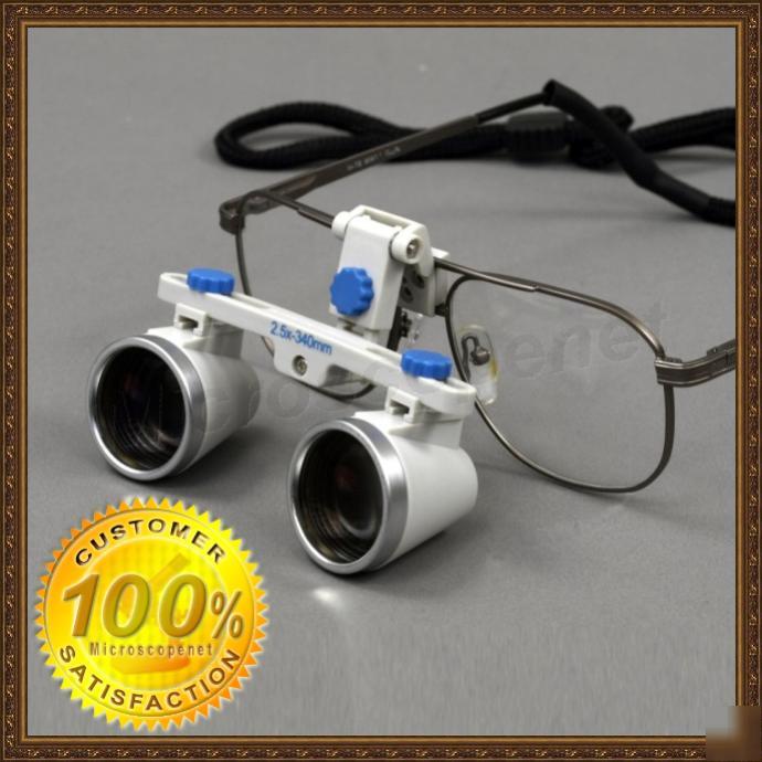 Dental surgical binocular loupes 2.5X 13