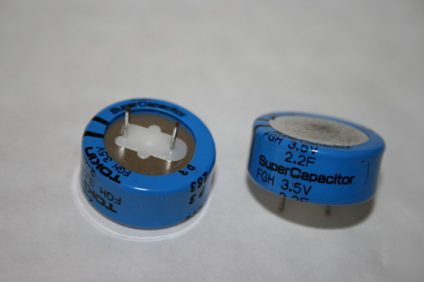 2.2F 3.5V memory back-up capacitor tokin FD1C13