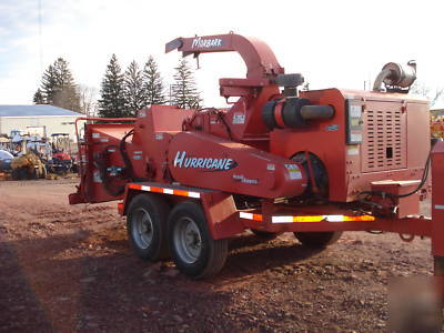 2007 morbark hurricane 18 chipper only 580 hours