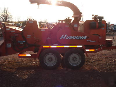 2007 morbark hurricane 18 chipper only 580 hours