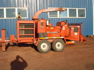 2007 morbark hurricane 18 chipper only 580 hours