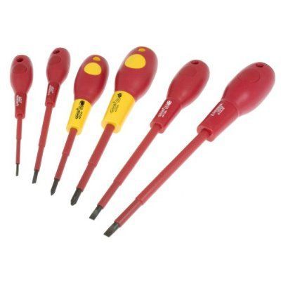 6PC hi-quality vde screwdrivers free post