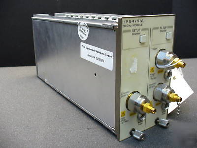Agilent / hp 54751A 20GHZ vertical plug-in