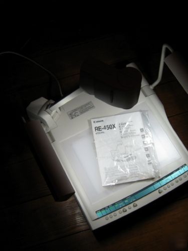 Canon RE450X visualizer video presenter document camera