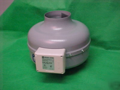 Elicent AXC100B centrifugal in-line fan 115 vac 154 cfm