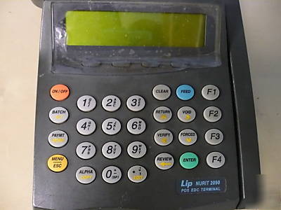 Lipman nurit 2090 pos terminal wireless great condition