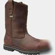 Mens lacrosse foreman wellington hd steel toe work boot