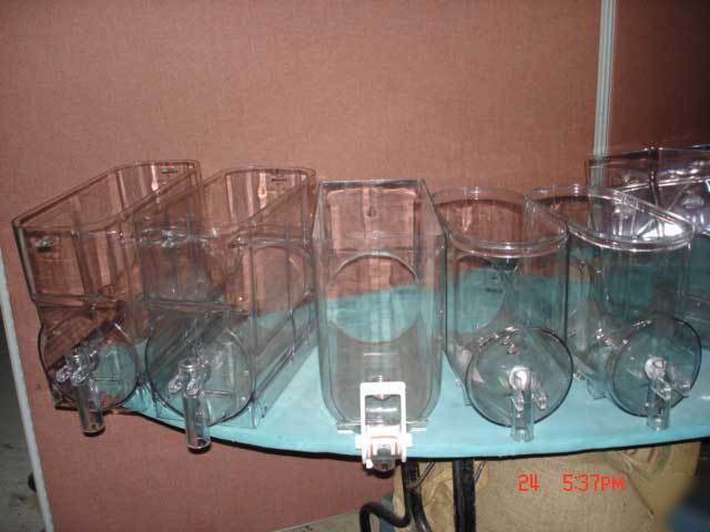New brand granita tanks, bowls & gear motors
