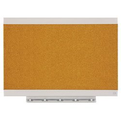 New envi bulletin board, 23 x 17, silver 79240