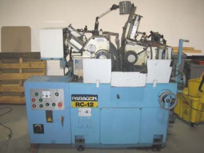Paragon rc-12 centerless grinder
