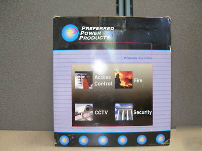 Preferred P3DC12-8-5 8 camera 12VDC 5AMP power supply 