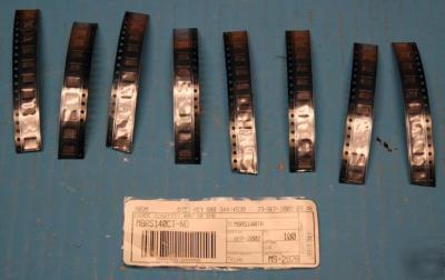 Schottky diodes 40V 1A smb part# MBRS140TR lot of 80 