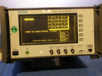 Siemens so isdn analyser K1403