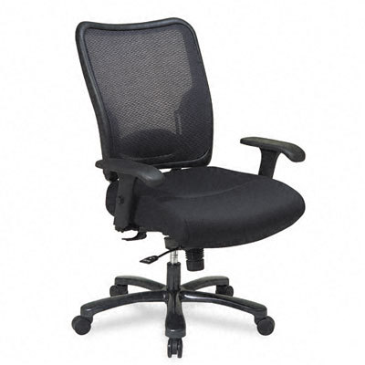 Space air grid exec big & tall chair mesh seat