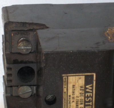 Westinghouse 1222074 ab-de ion inter breaker 600VAC 50A