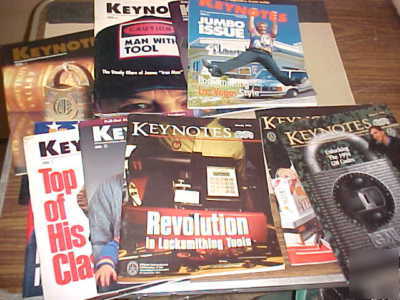 1994 keynotes safeman, locksmith, student 