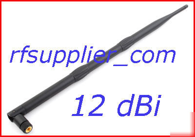 2.4 ghz 12 dbi omni wifi antenna rp-sma goldplated