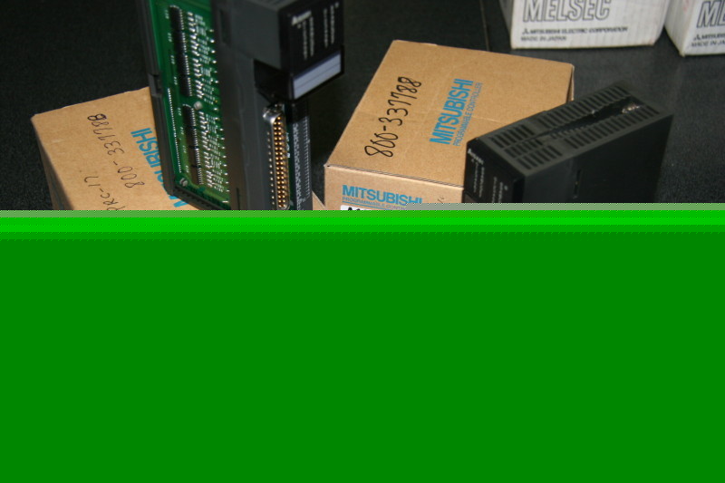 2 mitsubishi plc A1SX81 32 point dc input module