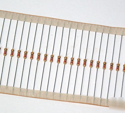 330 ohm 330R carbon film resistors 1/4W 0.25W x 100