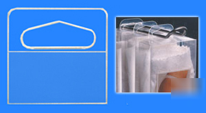 480 pvc adhesive hang tabs box hanging display hangar