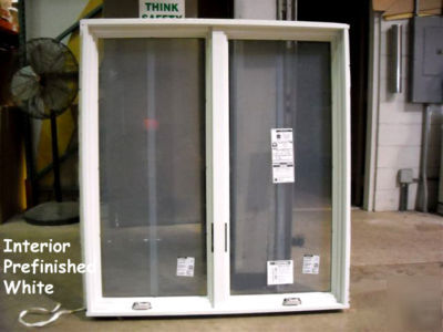 Andersen twin casement window C245 white low-e, 48 x 53