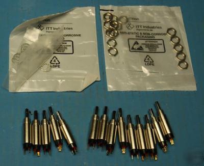 Cannon/itt spst pushbutton switch 8731SHZBE â€“ lot of 14