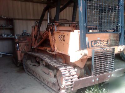 Case 850 loader / dozer 4&1 bucket pedal steer & pto