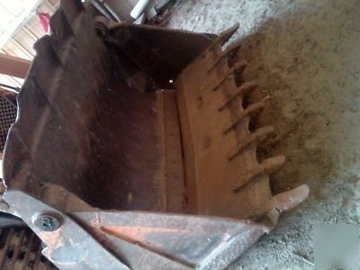 Case 850 loader / dozer 4&1 bucket pedal steer & pto