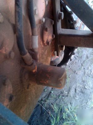 Case 850 loader / dozer 4&1 bucket pedal steer & pto