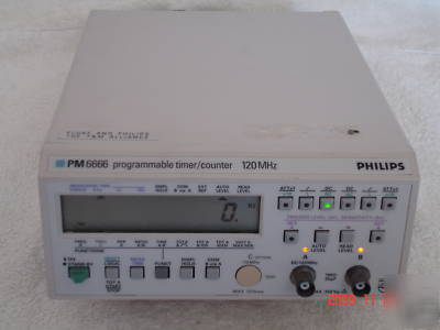 Fluke / philips pm 6666 timer/counter PM6666