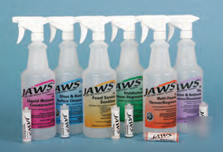 Jaws liquid malodor counteractant hvac carpets drapes