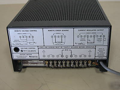 Kepco / power designs regulated 50V dc power supplies