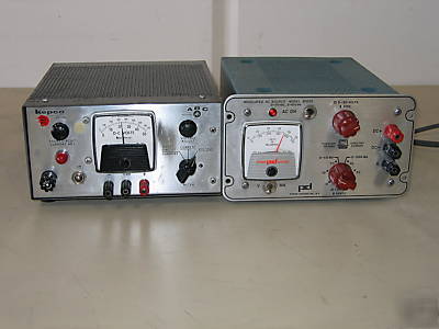 Kepco / power designs regulated 50V dc power supplies