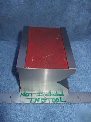 Magnetic v-block spi 45* 98-284-3 used toolmaker wow 
